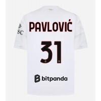 Dres AC Milan Strahinja Pavlovic #31 Preč 2026-27 Krátky Rukáv
